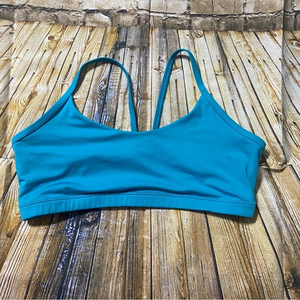 Bally Blue Strappy Sports Bra